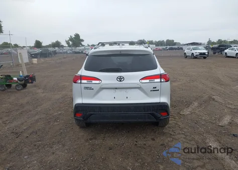 2024 Toyota Corolla Cross Hybrid Se from USA, damaged, VIN 7MUFBABG5RV048615